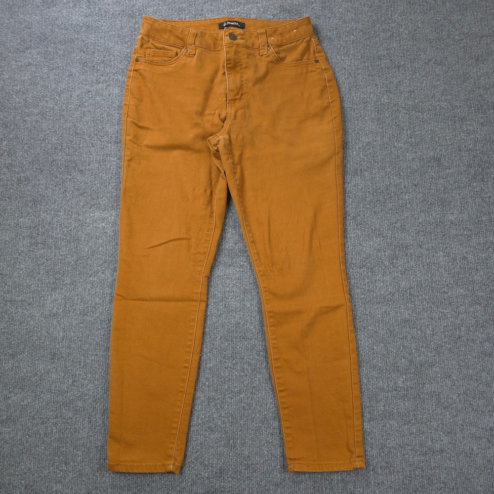 d.jeans Jeans Womens 6 Brown Skinny Cotton Blend Stretch Denim Casual Everyday